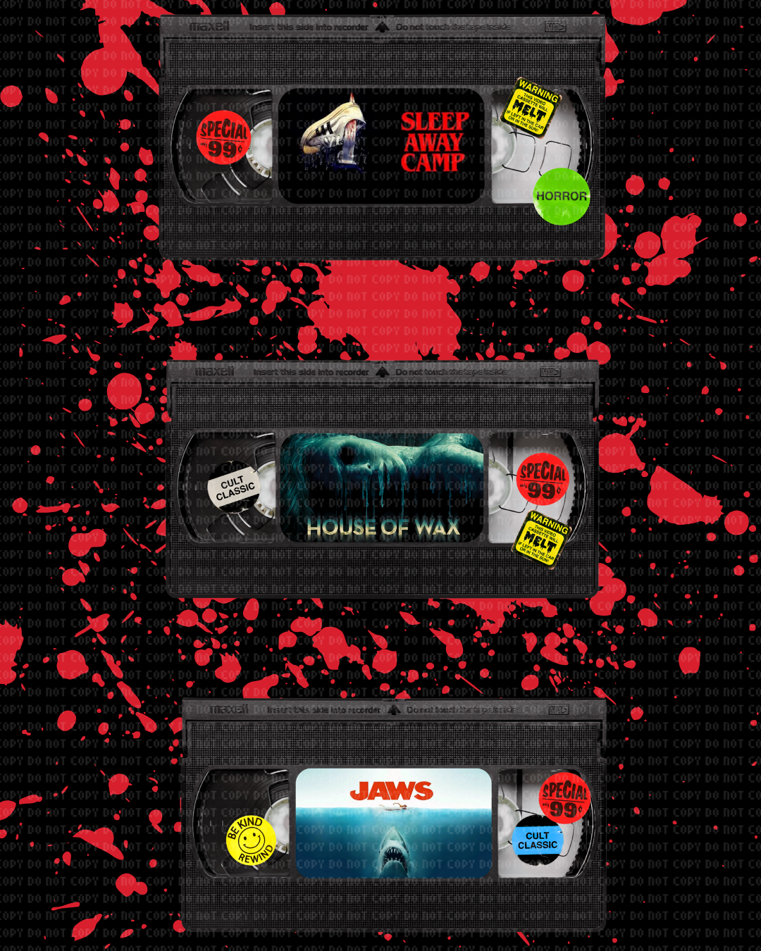 VHS Tape Cushion Vol.3