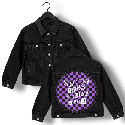 Spooky Girls Denim Jacket