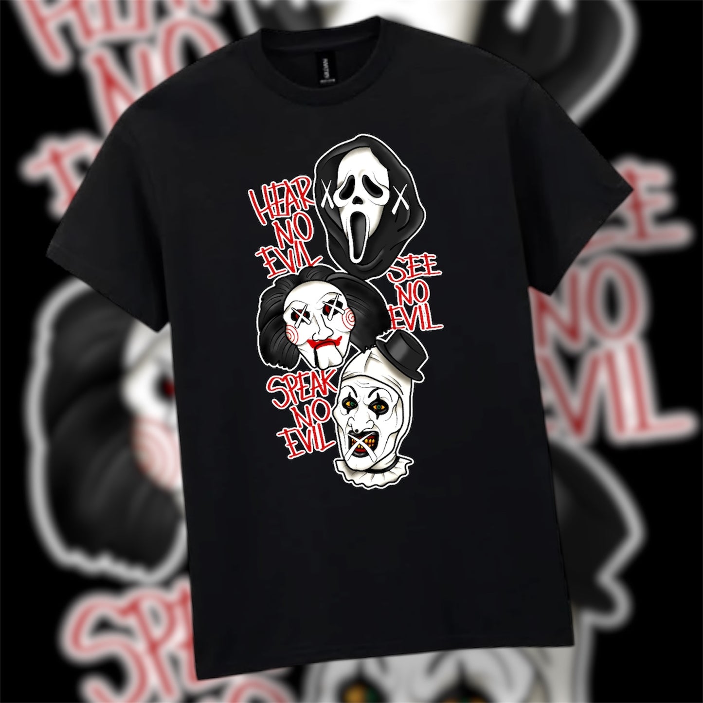 See No Evil Trio Tee