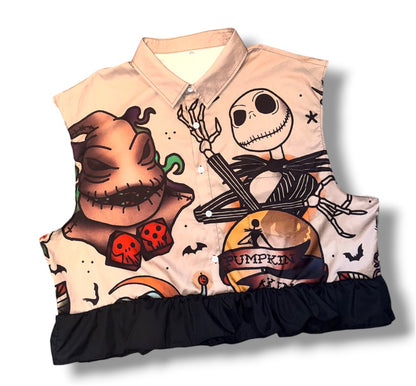 Nightmare Cropped Shirt