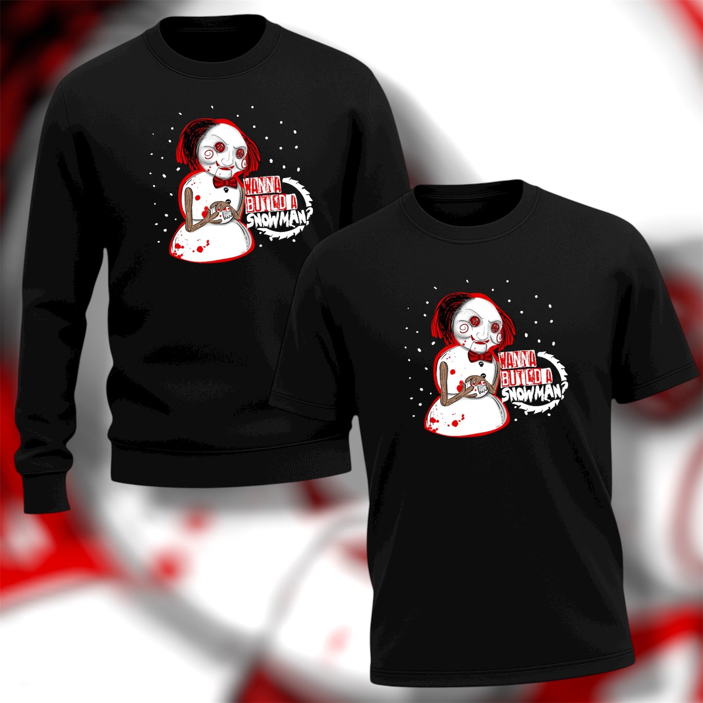 Billy Snowman Christmas Tee/Sweatshirt