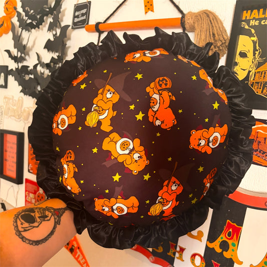 Retro Bears Halloween Cushion