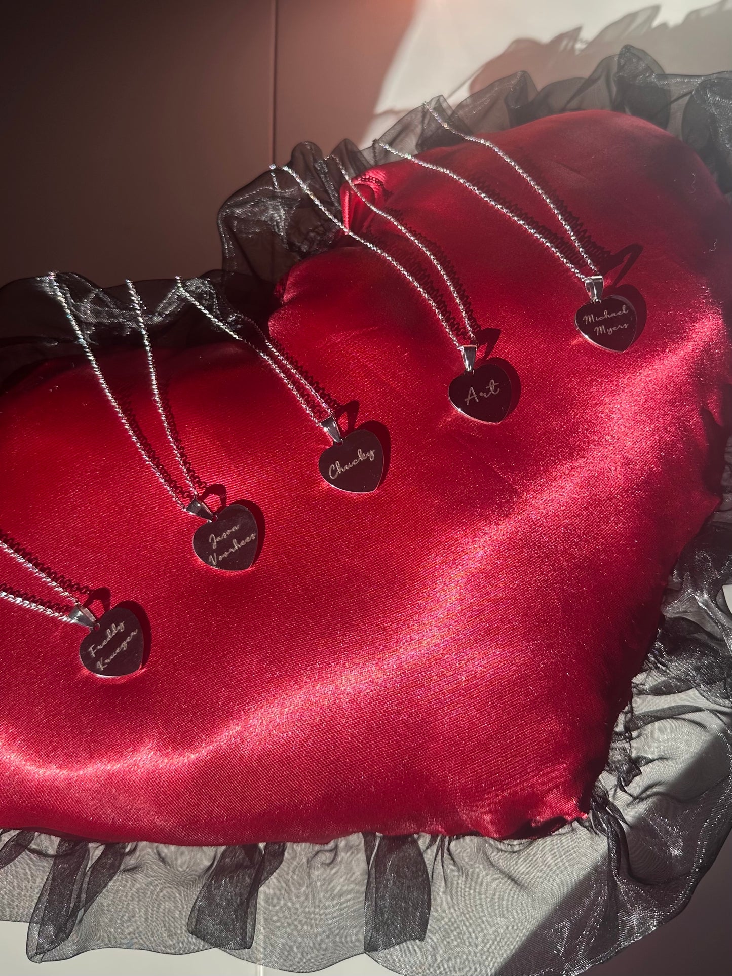 Horror Heart Necklace