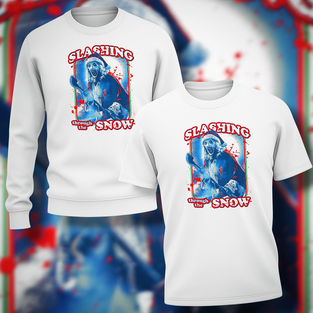 Slashing Through The Snow Tee/Sweatshirt