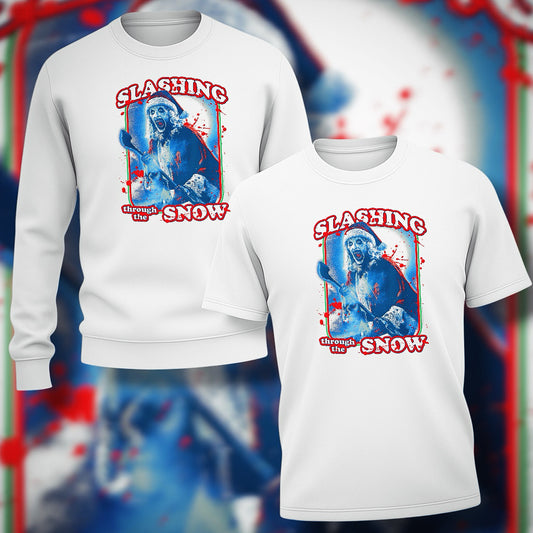Slashing Through The Snow Tee/Sweatshirt