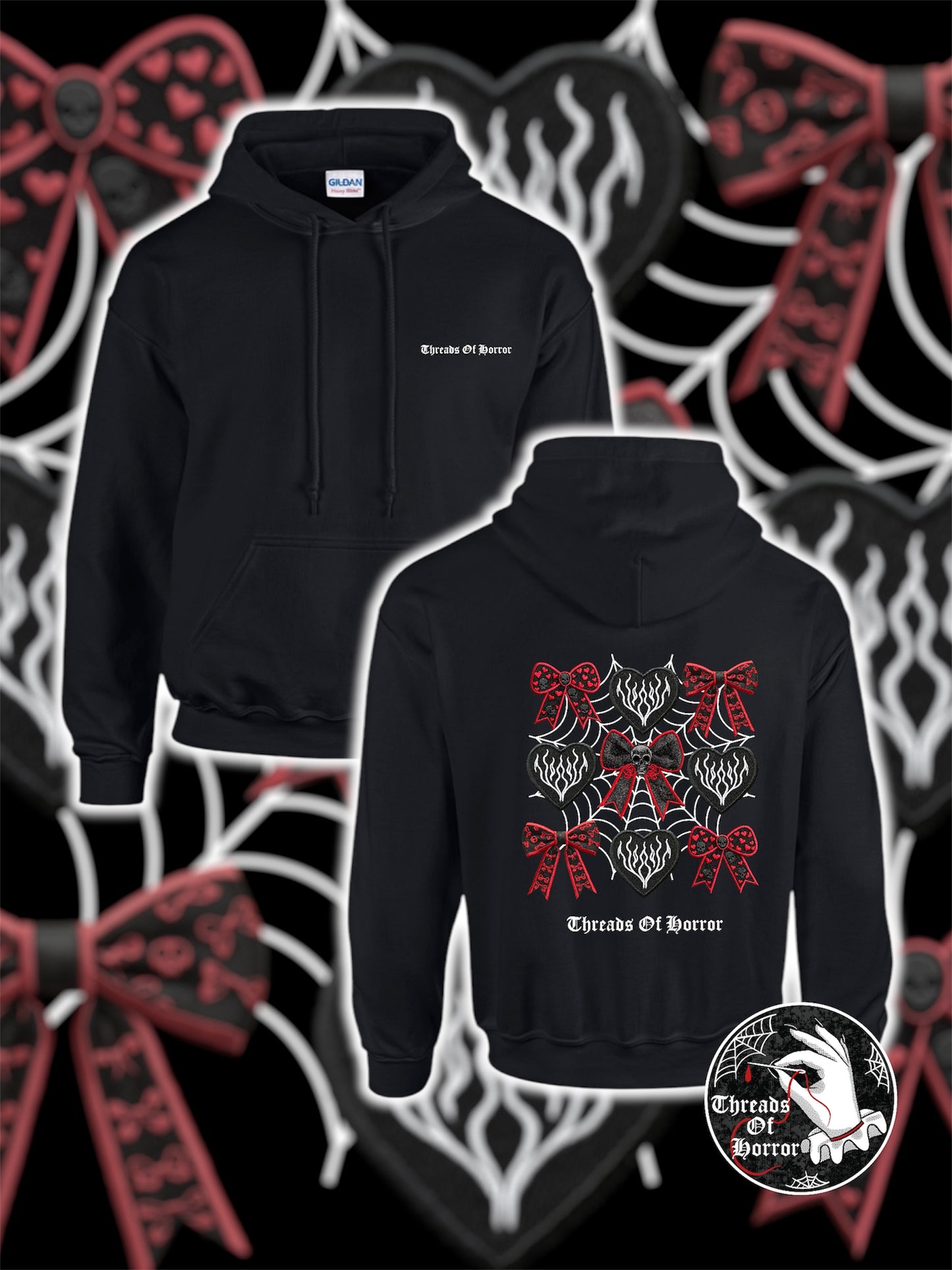 Goth Valentine Hoodie