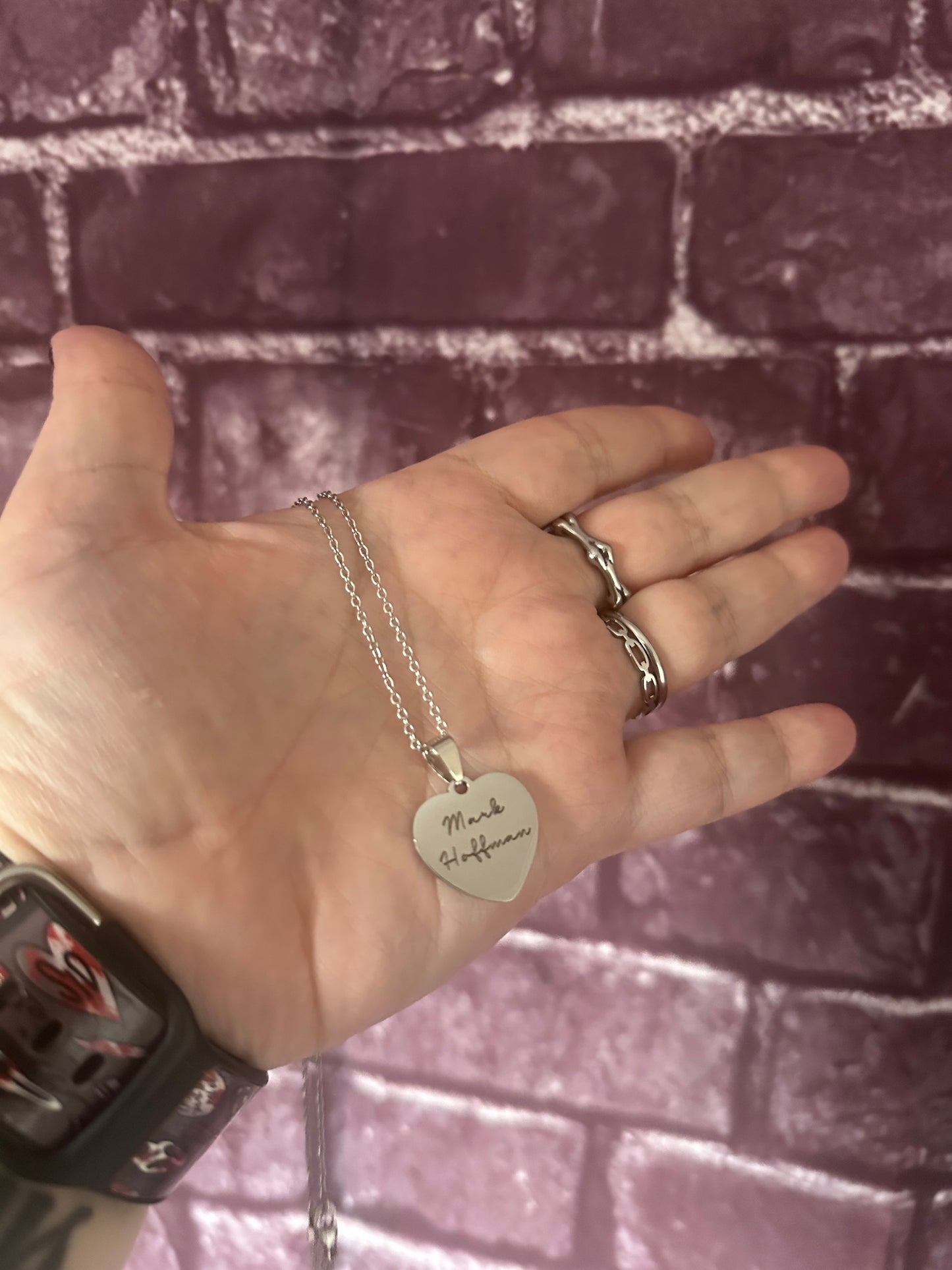 Horror Heart Necklace
