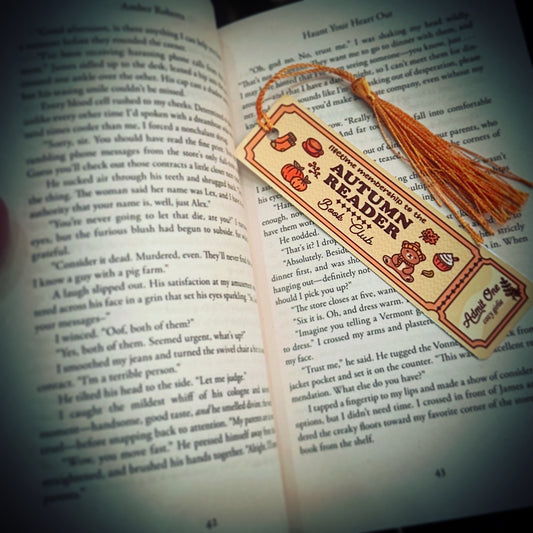 Autumn Bookmark