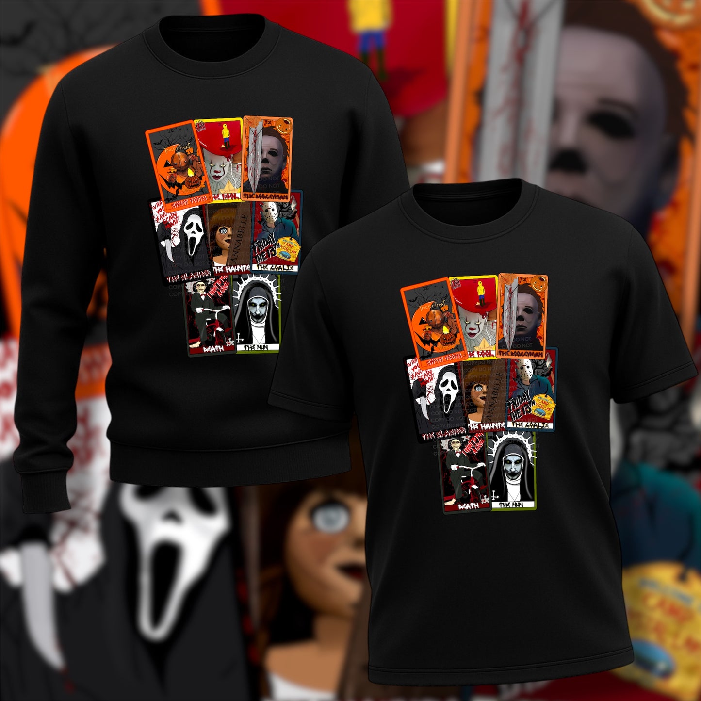 Horror Tarot Tee/Sweatshirt/Hoodie