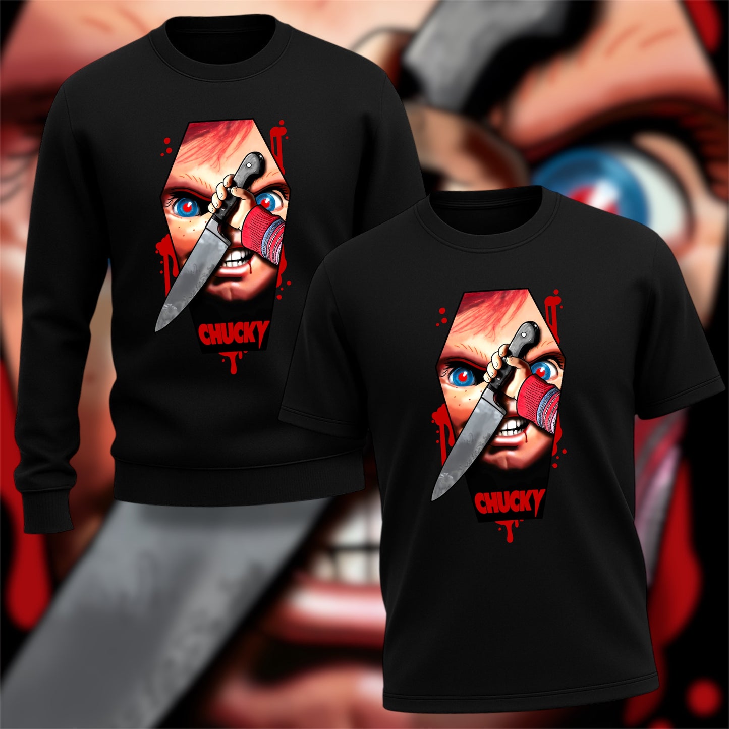 Chucky Knife Tee/Sweatshirt/Hoodie