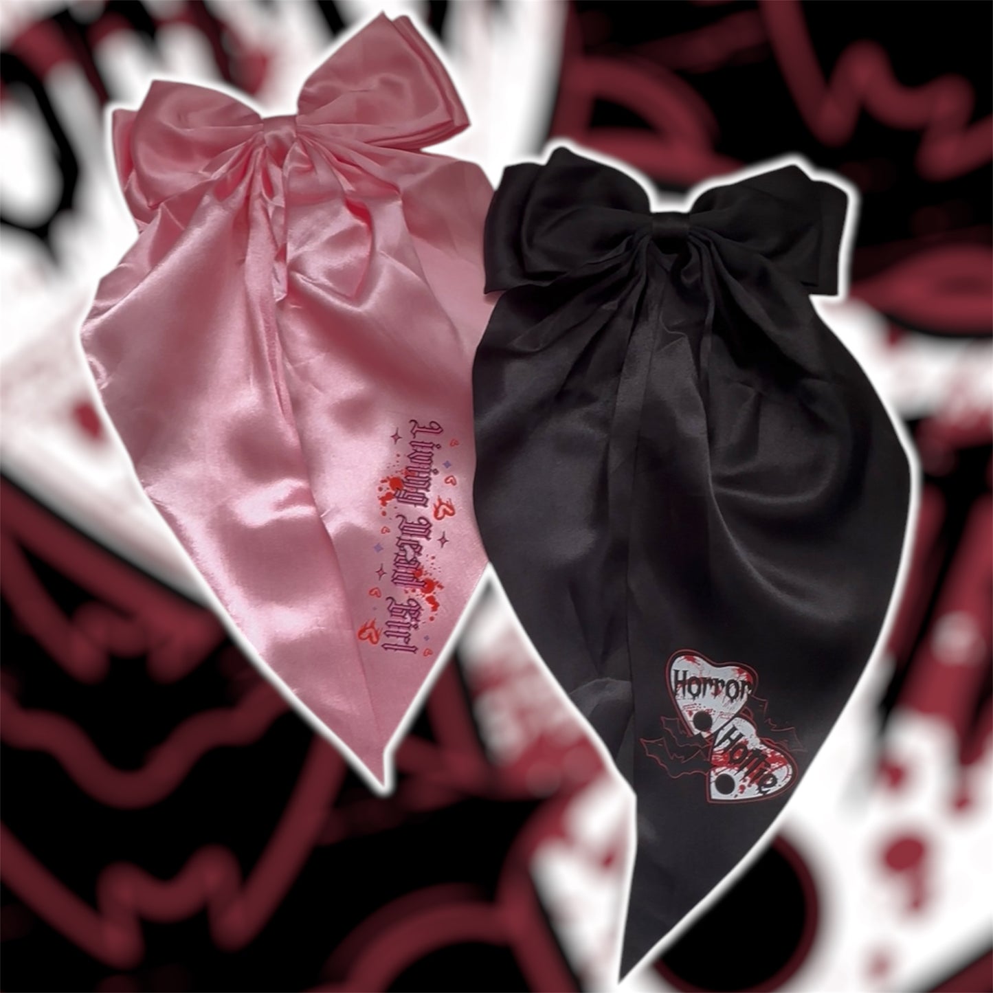 Horror Hair Bows