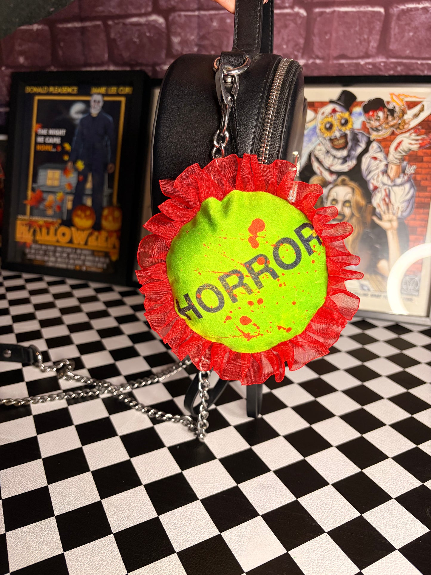 Retro Horror Bag Charm