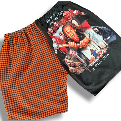Shining Checkered Shorts