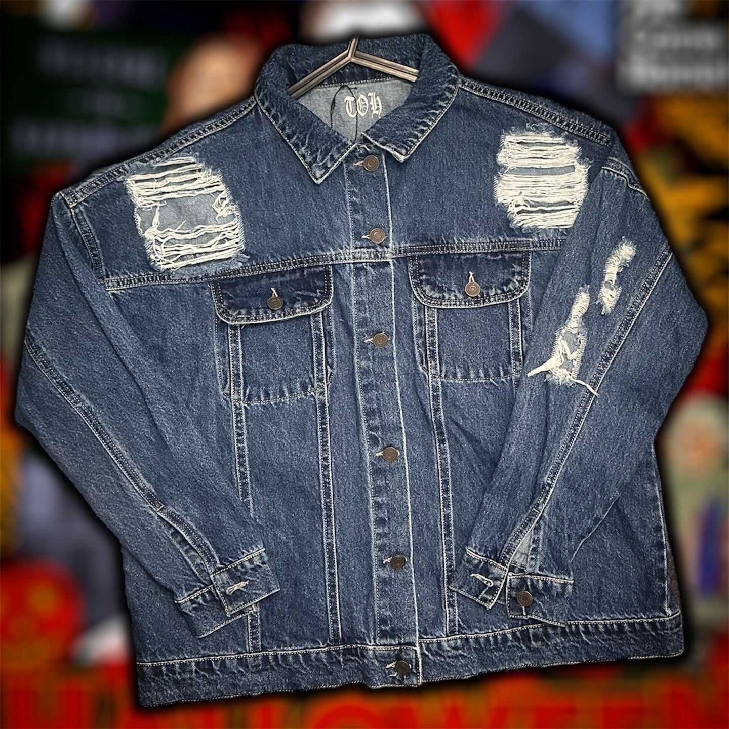 Halloween Denim Jacket