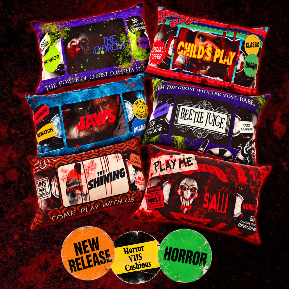 VHS Cushions
